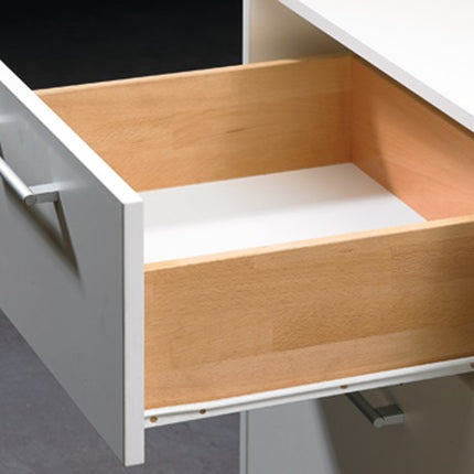 HETTICH Rollenführung FR 402 mit Stop Control Stahl weiß ( 3000271403 )