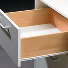 Guía de rodillos HETTICH FR 402 con Stop Control acero blanco ( 3000271405 )