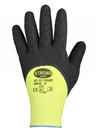 STRONGHAND gants NEONGRIP taille 8 jaune fluo/noir ( 8000140721 )