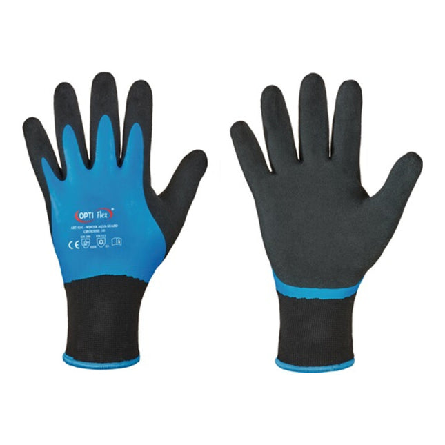 Guanti OPTIFLEX invernali Aqua Guard taglia 8 nero/blu ( 8000140392 )