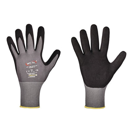 Guantes OPTIFLEX OPTIMATE talla 9 gris/negro ( 8000140915 )