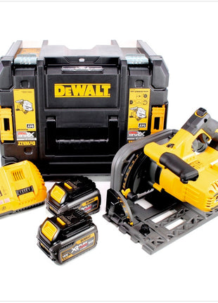 DeWalt DCS 520 T2 Akku Tauchsäge 54 V Flexvolt 165 mm + 2x Akku 6,0 Ah + Ladegerät + T-STAK - Toolbrothers