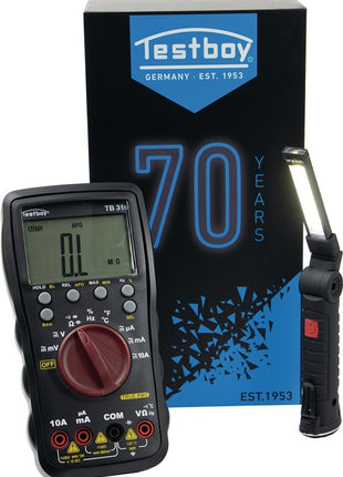 Multimetr TESTBOY TB 316 BLACK EDITION 600 mV - 600 V AC, 600 mV - 600 V DC ( 4000802076 )