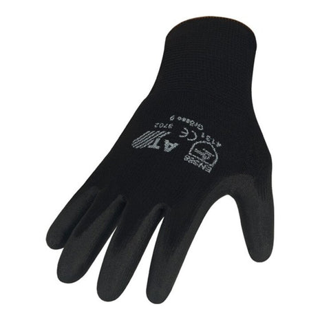 Guantes ASATEX talla 9 negro (4000371258)