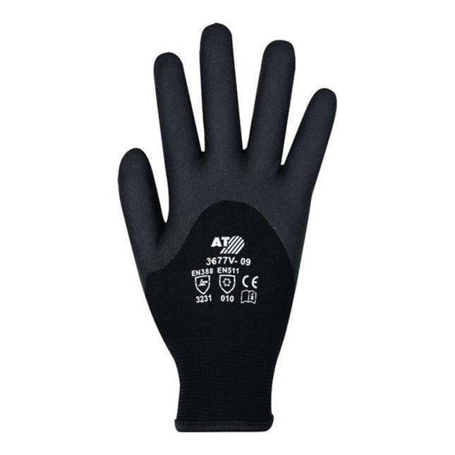 ASATEX cold protection gloves size 10 black ( 4000371082 )