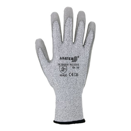 ASATEX cut protection gloves size 9 grey/grey ( 4000371585 )