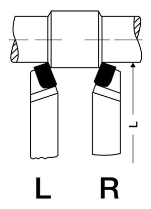 WILKE Outils à charioter DIN 4971 ISO1 10 x 10 mm ( 4118601502 )