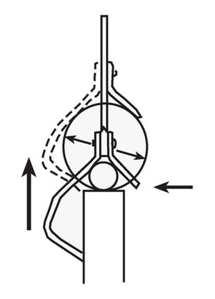 JOKARI Abisoliermesser Secura No. 28G Gesamtlänge 170 mm ( 4000817911 )