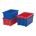 LA-KA-PE Swivel stacking container PP red ( 9000448211 )