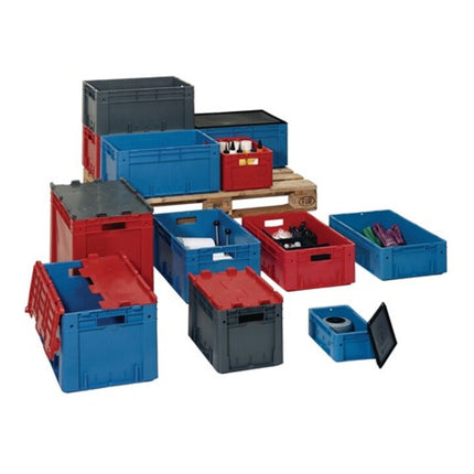 LA-KA-PE Contenedor de transporte apilable L600xA400xA210mm ( 9000446027 )