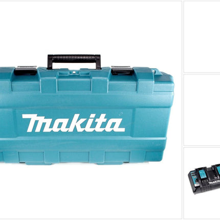 Makita DJR 360 PMK Akku Reciprosäge 36V ( 2x18V ) Brushless Säbelsäge im Koffer + 2x 4,0 Ah Akku + Ladegerät - Toolbrothers