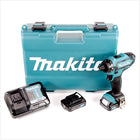 Makita DF 031 DWAE 10,8 V Akku Bohrschrauber mit 2x BL1020B 2 Ah Akku und Ladestation im Koffer - Toolbrothers