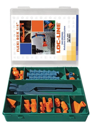 Juego de mangueras de junta de refrigerante LOC-LINE tamaño 1/4″ (4000879841)