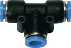 Conector en T RIEGLER serie azul 10 mm (4163000452)