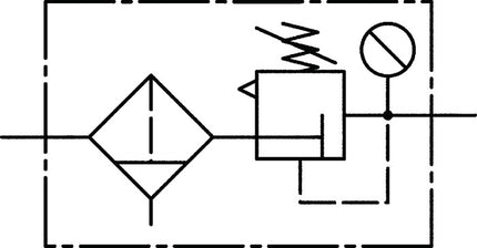 Filtro regolatore RIEGLER filettatura standard mm 19,17 ( 4588880462 )