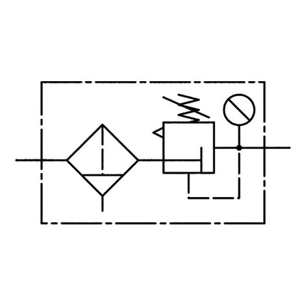 Filtro regolatore RIEGLER MULTIFIX filettatura mm 15,39 ( 4588881021 )