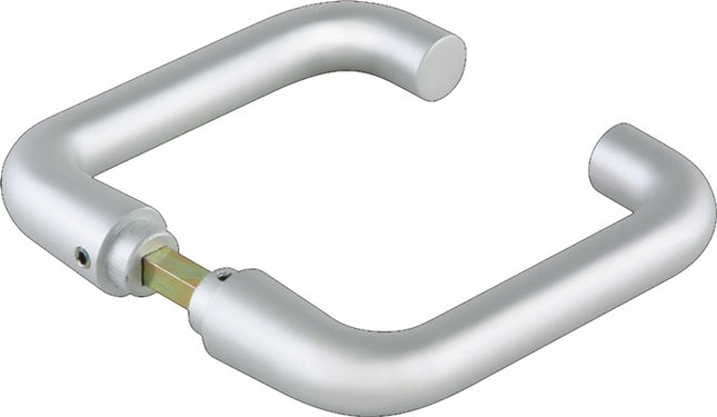 DORMA-GLAS Glastürdrückerpaar Rundform Leichtmetall niro eloxiert ( 3000254518 )