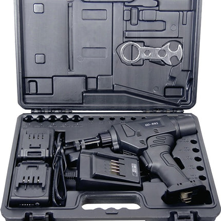 GOEBEL Outil de pose d'écrous à sertir sur batterie GO-RN1 16 pièces 18.000 N ( 4000813141 )