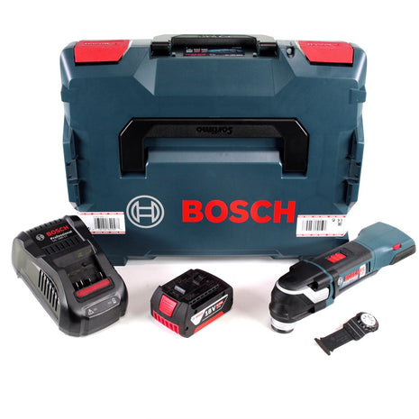 Bosch GOP 18V-28 Akku Multi-Cutter 18V StarlockPlus Brushless + 1x Akku 5,0Ah + Ladegerät + L-Boxx - Toolbrothers