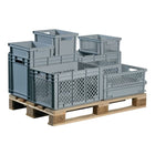 Contenedor apilable de transporte LOCKWEILER L600xW400xH170mm ( 9000447855 )