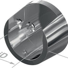 PG Cuscinetti per armadi tubolari 12162 Plastica cromata ( 3000282769 )