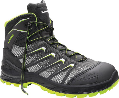 Buty ochronne LOWA Larrox Work GTX grey Mid rozmiar 44 szary/zielony ( 8000469069 )