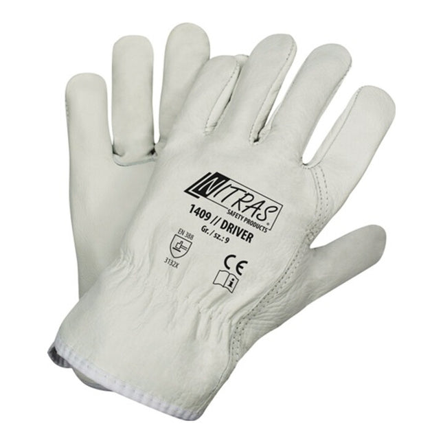 NITRAS gloves Driver size 10 grey ( 4000371675 )