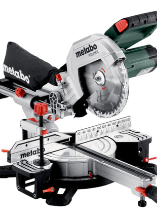 Sierra tronzadora e ingletadora Metabo KGS 216 M 1500 W 216 mm (613216000) 710 x 476 x 512 mm