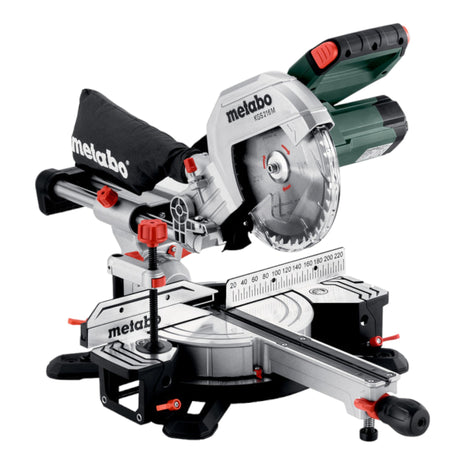 Sierra tronzadora e ingletadora Metabo KGS 216 M 1500 W 216 mm (613216000) 710 x 476 x 512 mm