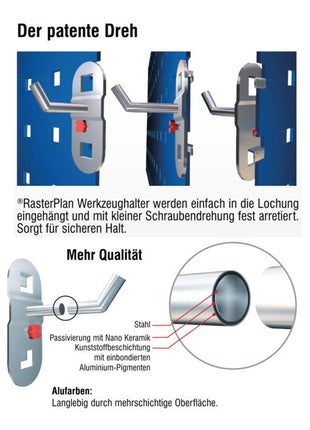 Panel perforowany RASTERPLAN W450xL1000mm ( 9000428175 )