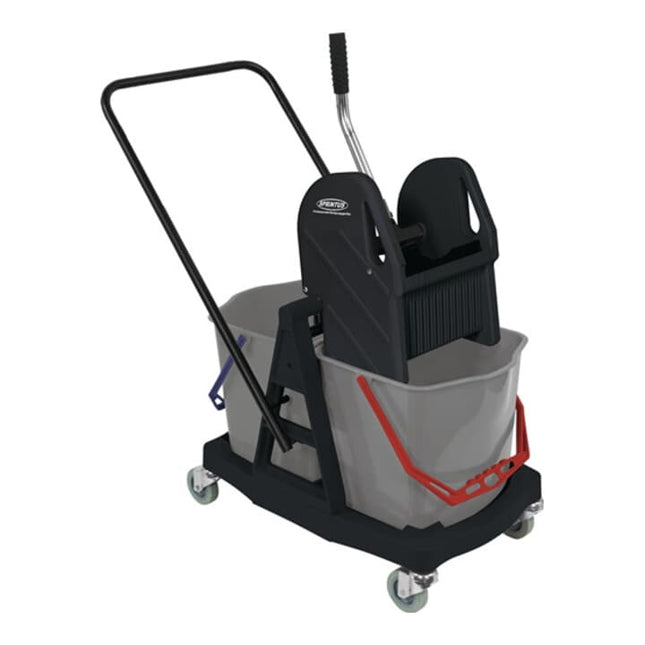 Carrello di pulizia SPRINTUS secchio 2 x 17 l, pressa ( 9000472001 )