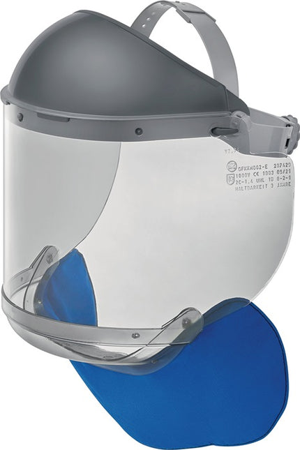 ASCHUA Electrician's face shield GFKKH002-E PC, grey ( 4701030130 )