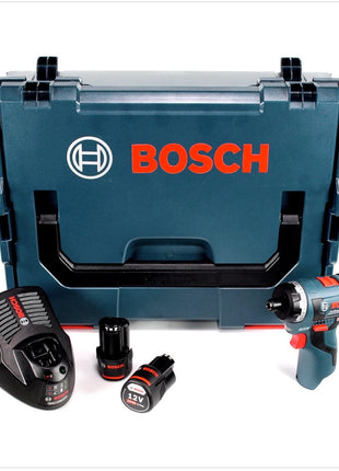 Bosch GSR 12V-20 HX Professional Akku Bohrschrauber mit 2x GBA 12V 2,5 Ah Akku und GAL 1230 Ladegerät in L-Boxx - Toolbrothers