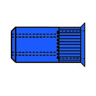 Tuerca remachable GESIPA Vástago de remache d x l 7 x 12,5 mm M5 ( 4000813566 )