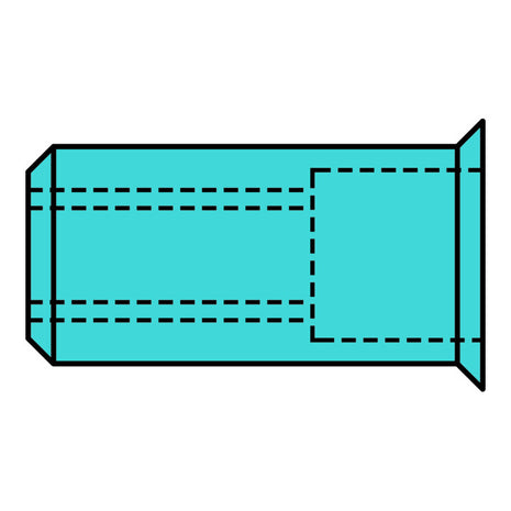 Nitonakrętka GESIPA Trzon nitu d x l 11 x 17 mm M8 ( 4000813799 )