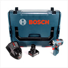 Bosch GSR 12V-20 HX Professional Akku Bohrschrauber + 1x GBA 12V 4 Ah Akku und GAL 1230 Ladegerät in L-Boxx - Toolbrothers