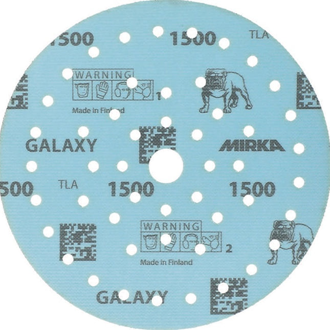 MIRKA disco de lija adhesivo GALAXY Grip Multifit 150 mm grano 1500 ( 4000845353 )