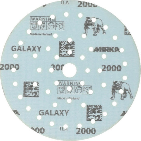 MIRKA disque abrasif adhérent GALAXY Grip Multifit 150 mm grain 2000 ( 4000845354 )