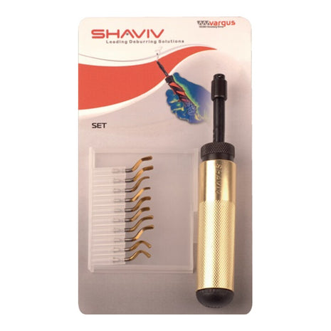 Juego de desbarbado SHAVIV Golden Flex Set B (4114540069)