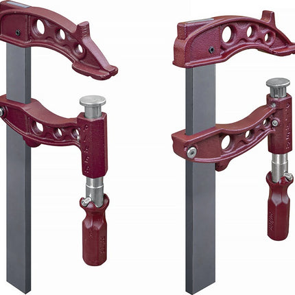 PIHER abrazadera de tornillo de alto rendimiento Maxipress F luz 400 mm proyección 120 mm (4000831002)