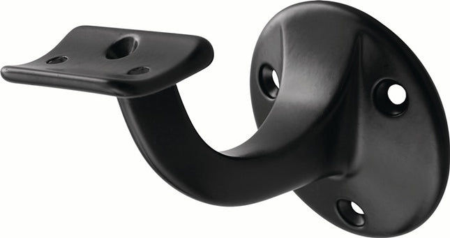 HERMETA handrail support 3505 aluminium plastic-coated black ( 3000283333 )