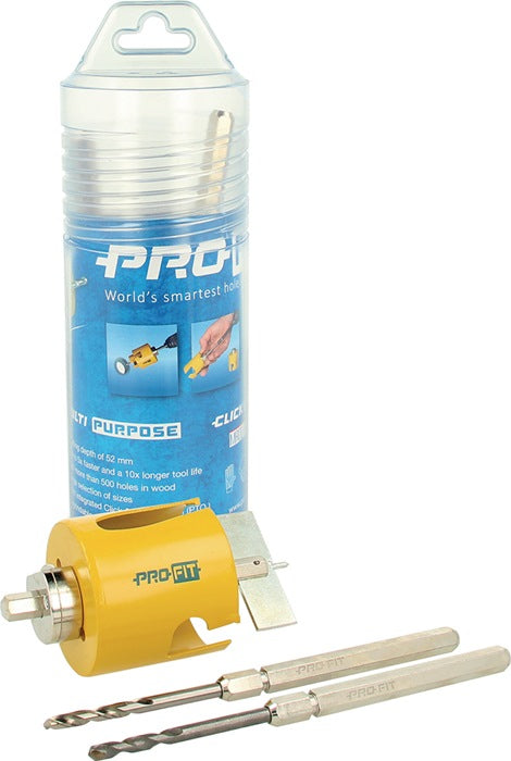 PROFIT Juego multiusos de 4 sierras de corona 68 mm ( 4000800411 )