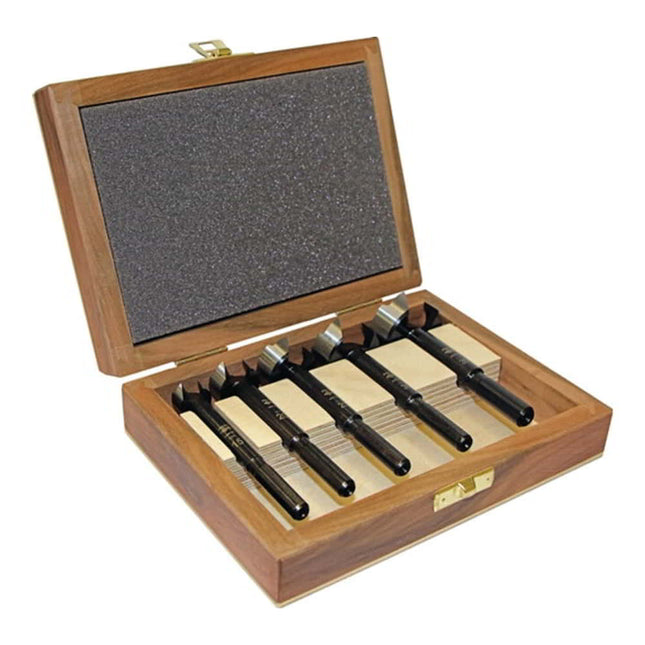 FISCH-TOOLS Juego de puntas Forstner BLACK SHARK PRO 5 piezas ( 4000863171 )