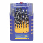 FISCH-TOOLS Juego de brocas helicoidales para madera 012K 25 piezas (4000863169)