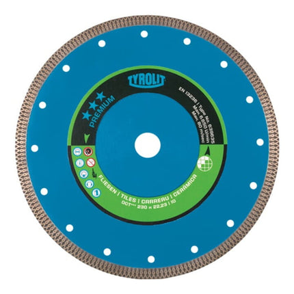 TYROLIT diamond cutting disc Premium Ø 230 mm bore 22.23 mm ( 4000845050 )