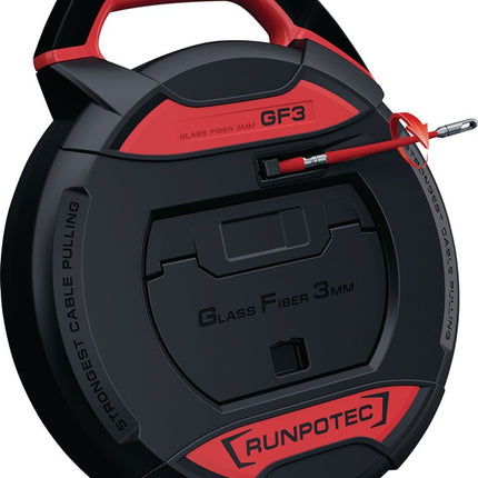 Dispositivo de tracción de cables RUNPOTEC GF3 longitud de cinta 30 m radio de curvatura 38 mm ( 4000818668 )