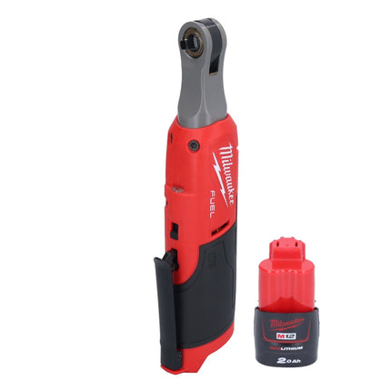 Milwaukee M12 FHIR14-201 cordless ratchet 12 V 47 Nm 1/4" brushless + 1x rechargeable battery 2.0 Ah - without charger