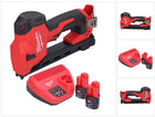 Milwaukee M12 BCST-202 Agrafeuse sans fil 12 V 19 x 25,4 mm + 2x batterie 2,0 Ah + chargeur