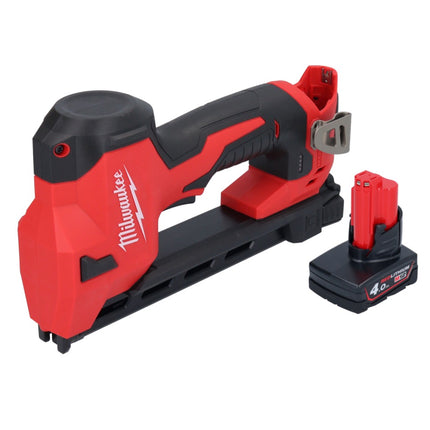 Milwaukee M12 BCST-401 tachuela sin cable 12 V 19 x 25,4 mm + 1x batería recargable 4,0 Ah - sin cargador