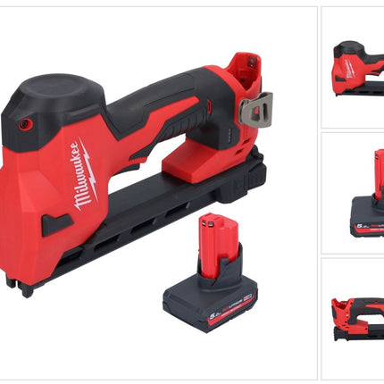 Milwaukee M12 BCST-501 Agrafeuse sans fil 12 V 19 x 25,4 mm + 1x batterie 5,0 Ah - sans chargeur
